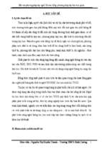 đổi mới phương pháp dạy nghề tin học bằng phương pháp dạy học trực quan