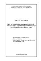 Một số kinh nghiệm giúp học sinh lớp 7 trường thcs thị trấn vạn hà rèn luyện tốt kĩ năng cộng, trừ đa thức