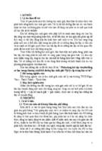 Phân dạng bài tập chuyển động cơ học trong chương trình bồi dưỡng học sinh giỏi vật lý cấp thcs