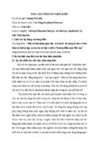 Skkn một số biện pháp giáo dục, rèn luyện  kỹ năng tự bảo vệ bản thân và tính tự lập, tự tin cho trẻ lớp 4 tuổi