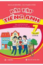 Bài tập tiếng anh 7 thí điểm tập 1 mai lan hương (có thể copy)