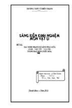 Skkn xác định nhanh độ lệch pha giữa li độ _ vận tốc _ gia tốc trong dao động điều hòa.