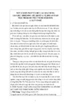 Skkn một số biện pháp tổ chức các hoạt động giáo dục dinh dưỡng  sức khoẻ và vệ sinh an toàn thực phẩm cho trẻ ở trường mầm non