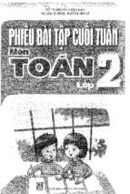 Phieu bt toan cuoi tuan lop2