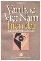 Văn học Việt nam hiện đại những chân dung tiêu biểu Phong Lê