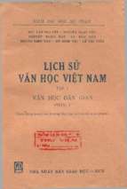 Lịch sử văn học Việt nam Tập IV A Văn học Viết