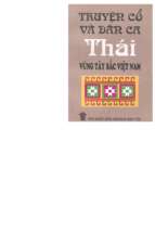 Truyện cổ và dân ca Thái vùng Tây bắc Việt Nam