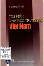 Tìm hiểu văn học trung đại Việt nam