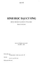 Giáo trình sinh học đại cương - cao văn thu