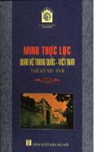 Minh Thực lục Quan hệ Trung Quốc - Việt Nam thế kỷ XIV-XVII Tập 2 (Phần Tiếng Việt)