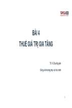 Bài giảng thuế giá trị gia tăng   ôn thi công chức thuế 2020