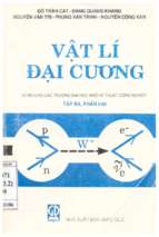 Vật lí đại cương   dùng cho các trường đại học khối kĩ thuật công nghiệp. tập 3, phần 2