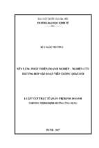 Nền tảng phát triển doanh nghiệp – nghiên cứu trƣờng hợp tập đoàn viễn thông quân đội