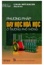 Phương pháp dạy học hóa học ở trường phổ thôn