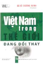 Việt nam trong thế giới đang đổi thay