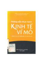 Hướng dẫn thực hành kinh tế vĩ mô   dùng cho học phần kinh tế vĩ mô cơ sở