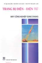 Trang Bị Điện-điện Tử, Máy Công Nghiệp Dùng Chung