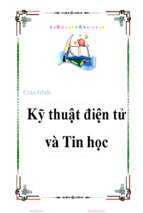 Giáo Trình Kỹ Thuật Điện Tử Và Tin Học
