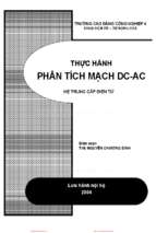 Thực Hành Phân Tích Mạch DC-AC