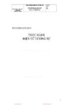 Thực Hành Điện Tử Tương Tự