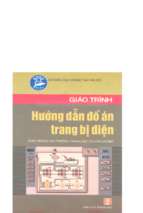 Giáo Trình Hướng Dẫn Đồ Án Trang Bị Điện 