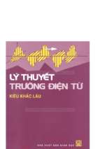 Lý Thuyết Trường Điện Tử 