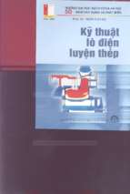 Kỹ Thuật Lò Điện Luyện Thép