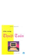 cầm nang thuật toán vol1