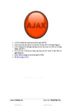 Tài Liệu Hướng Dẫn AJAX