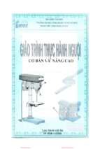 Giáo Trình Thực Hành Nguội Cơ Bản Và Nâng Cao