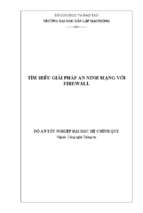 Tìm hiểu giải pháp an ninh mạng với firewall