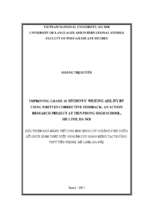 Improving grade 10  students’ writing ability by using written corrective feedback  an action research project at tien phong high school, me linh, ha noi