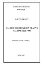 Gia đình theo luật hôn nhân và gia đình việt nam.