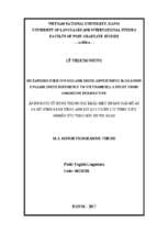 Metaphors used in food and drink advertising slogans in english (with reference to vietnamese)  a study from cognitive perspective