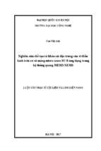 Nghiên cứu chế tạo và khảo sát đặc trưng của vi thấu kính trên cơ sở màng micro nano su 8 ứng dụng trong hệ thống quang mems nems