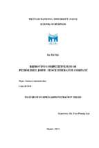 Improving competitiveness of petrolimex joint stock insurance company = nâng cao năng lực cạnh tranh công ty cổ phần bảo hiểm petrolimex