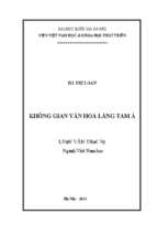 Không gian văn hóa làng tam á