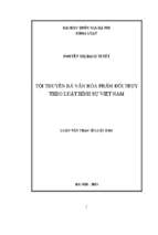 Tội truyền bá văn hóa phẩm đồi trụy theo luật hình sự việt nam