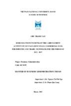 Some solution to develop the card payment activity in viet nam joint stock comercial bank for industry and trade_vietinbank for the period of 2012_2017