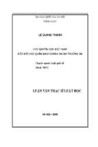 Chủ quyền của việt nam đối với hai quần đảo hoàng sa và trường sa