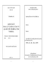 Quyền công tố trong các vụ án hình sự về ma túy ( qua thực tiễn viện kiểm sát tỉnh thanh hóa )