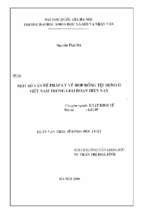 Một số vấn đề pháp lý chủ yếu của luật doanh nghiệp trong điều kiện đổi mới ở nước ta hiện nay