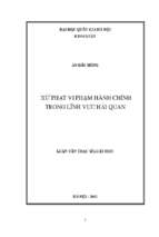 Xử lý vi phạm hành chính trong lĩnh vực hải quan