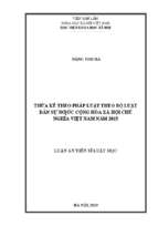 Thừa kế theo pháp luật theo bộ luật dân sự nước cộng hòa xã hội chủ nghĩa việt nam năm 2015