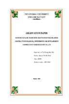 Difficulties and suggested solutions in translating contracts of hoang ha  investment and development consultancy construction co, ltd