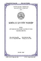 Kế toán bán hàng rƣợu tại công ty tnhh tân hƣng phƣơng