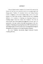 Difficulties in translating english commercial contracts into vietnamese at translating and interpreting department of ht international servi