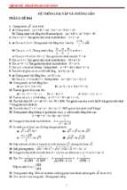 Chuyên đề bồi dưỡng hs giỏi toán 9 (hệ thống bài tuyển chọn và lời giải chi tiết)