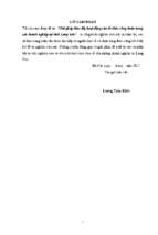 Giải pháp thúc đẩy hoạt động của tổ chức công đoàn trong các doanh nghiệp tại tỉnh lạng sơn