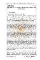 Skkn rèn kĩ năng vẽ hình và phân tích tìm lời giải hình học 9